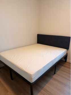 Queen Tempur-pedic Mattress and Bedframe