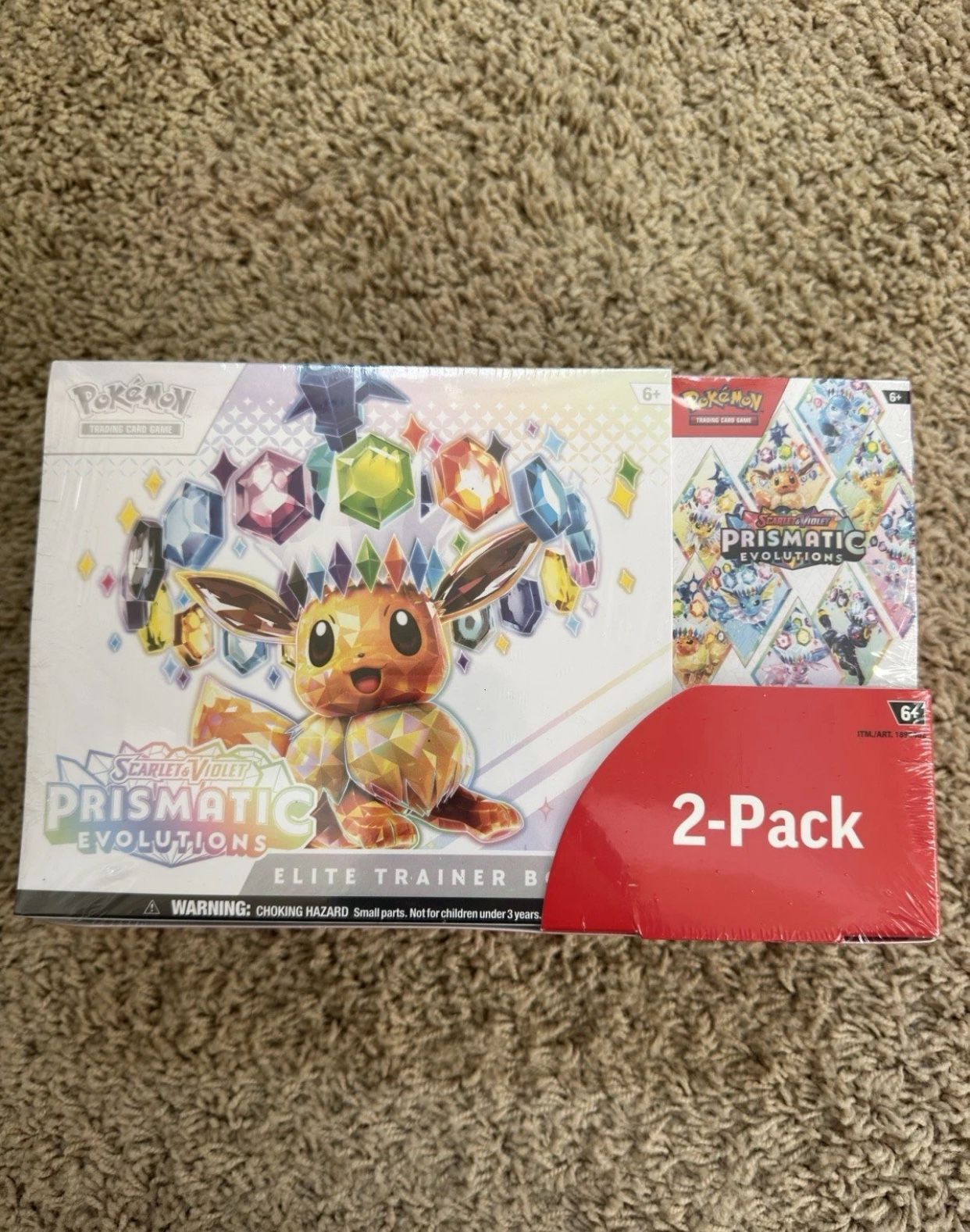 Pokémon Prismatic Evolutions Bundle - Sealed New
