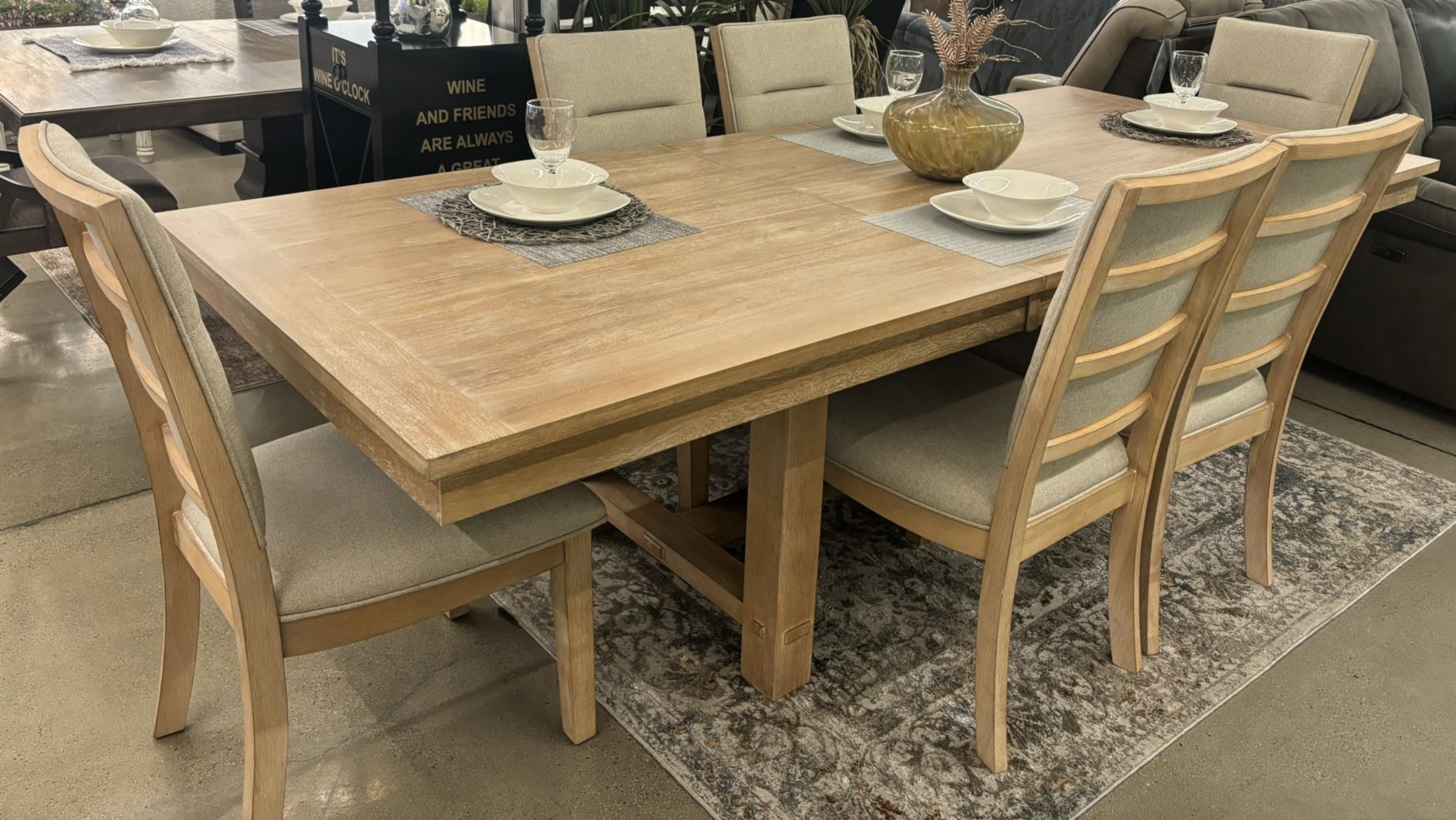 Dining Table With 6 Chairs