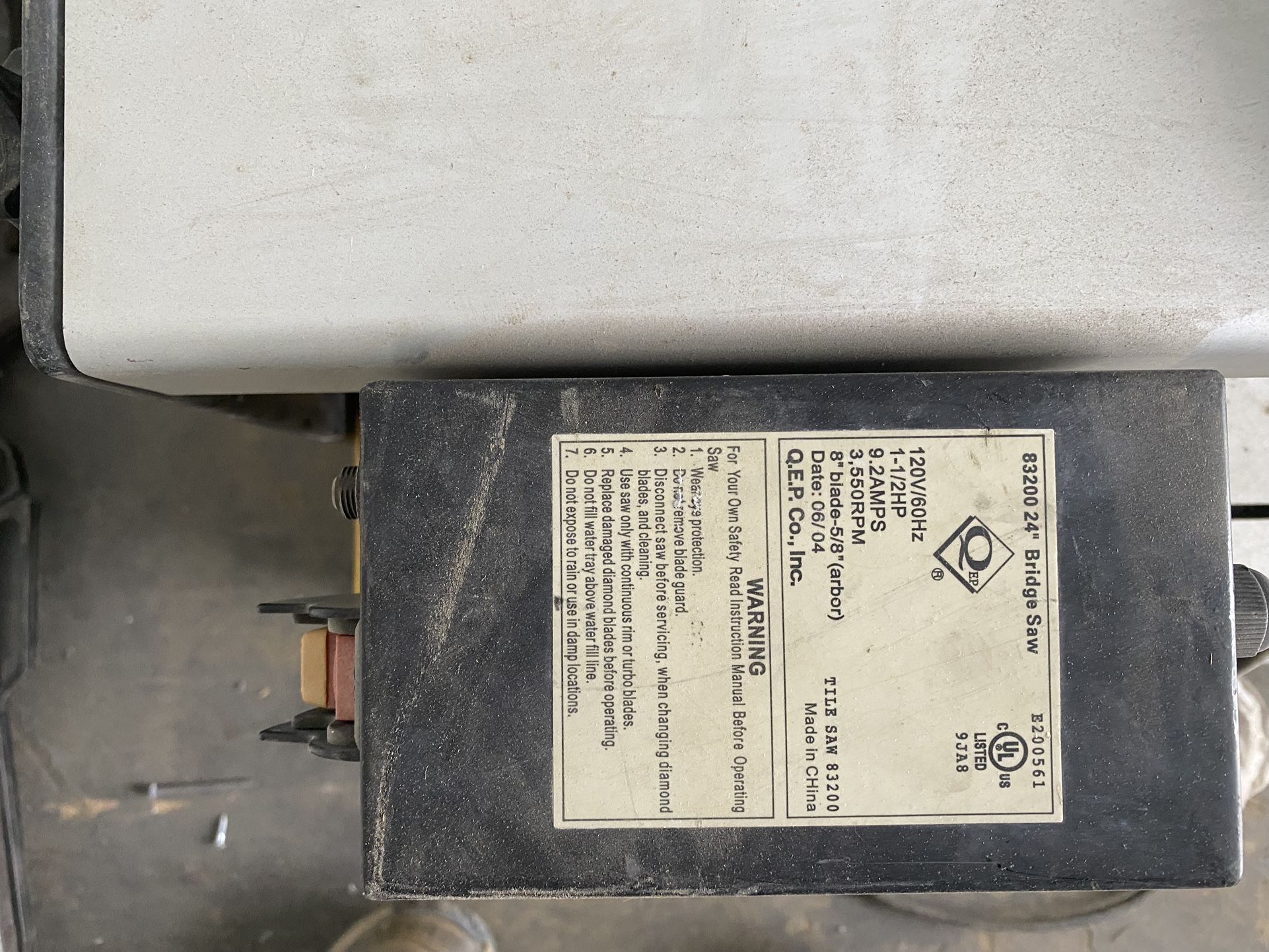 Tile saw 