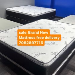 Huge sale for Mattress And Box Twin size mattress and box 150.$ full 190$ Queen 200$ king 290$. free delivery free set up 708….280….7715… cash or Zell