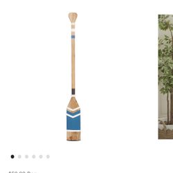 **SALE.!!”Wooden Oar Wall Art”-NEW