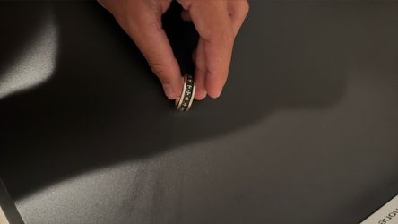 chrome heart ring size 8