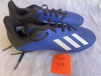 Adidas Soccer Shoes Size 4.5, New, $20 or best offer.