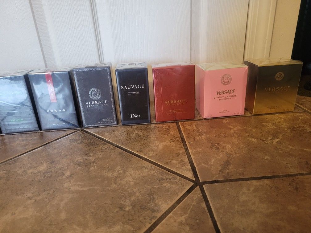 Brand new designer cologne and perfume