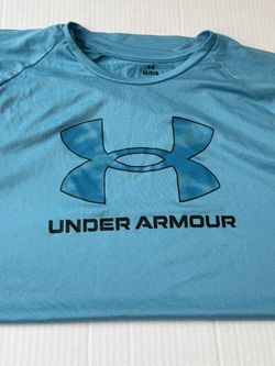 Men's Under Armour Blue Athletic T-shirt Large