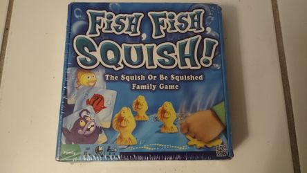 Fish Fish Squish Board Game, New