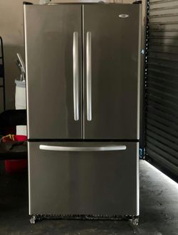Stainless Steel 3-Door Refrigerator FrenchDoor