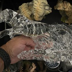 Crystal Bleikristall Tiger Made In Germany
