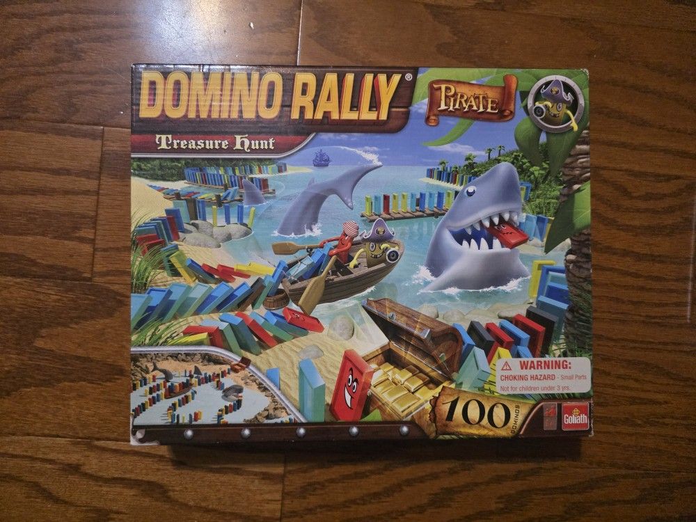 Domino Rally Treasure Hunt