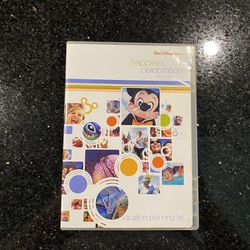 Walt Disney Happiest Celebration On Earth Vacation Planning Kit DVD, CD & Book