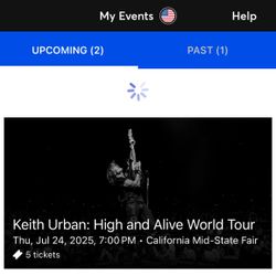 Keith Urban Tickets