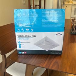 brand new ventilation fan 80 cam 1.5 sones 