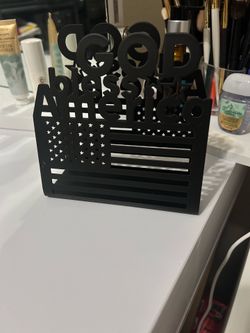 Black Metal Napkin Holder