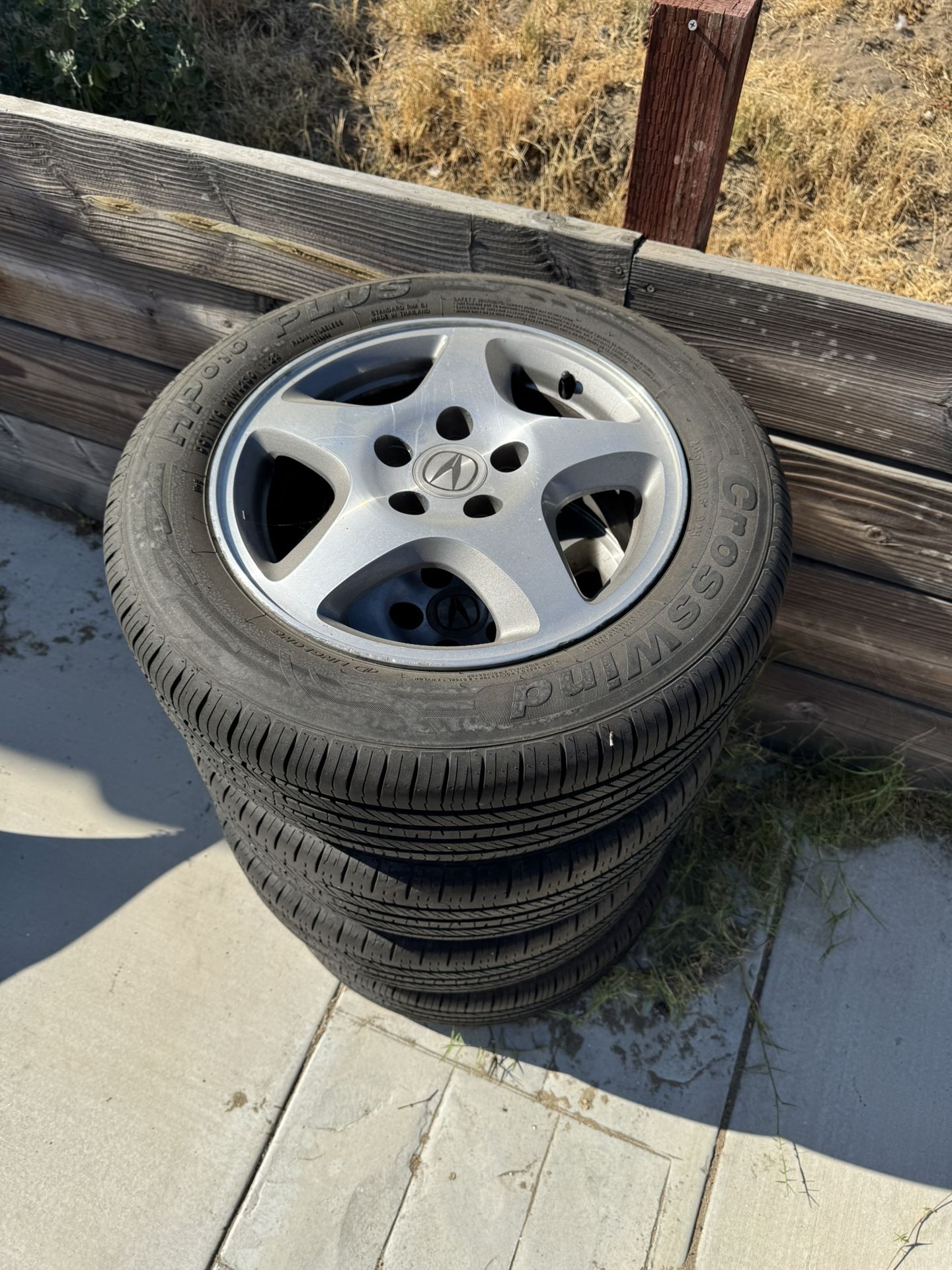 2002 Acura TL Stock Wheels