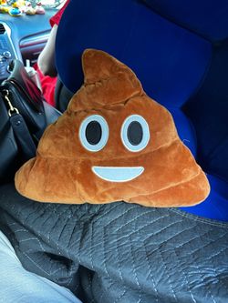 Poop Emoji Plush Stuffed Pillow