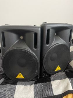2Altavoces behringer 12” power usadas