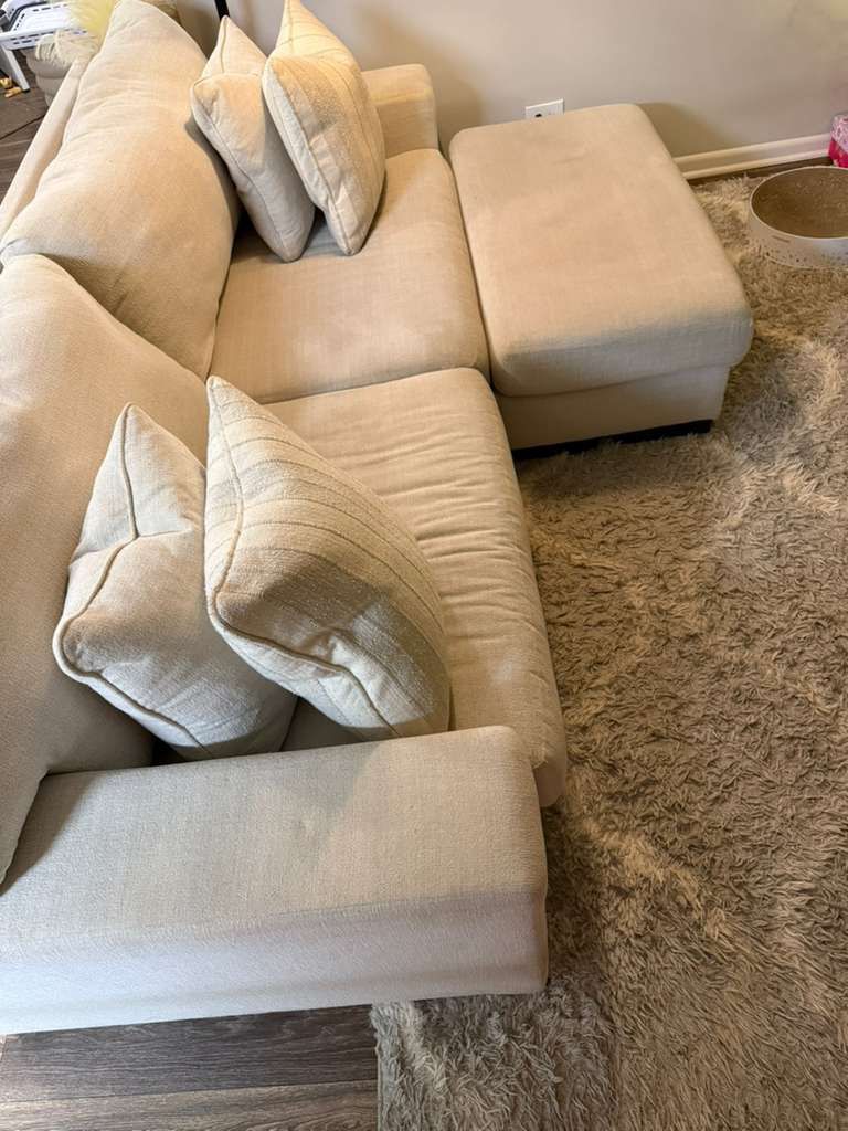 Sofa Couch And Ottoman