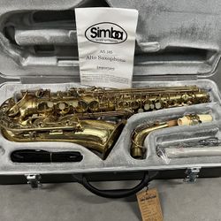 Saxophones:  Alto Student , Buescher & Simba $100 Each