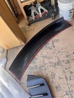 15-23 Ford Mustang Coupe IKON Sty Matte Duckbill Rear Spoiler Wing PP