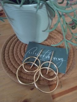 Brand New Gold Fashion Earrings