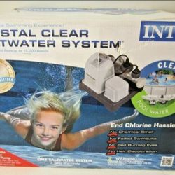Intex Krystal Clear Pool System Brand New
