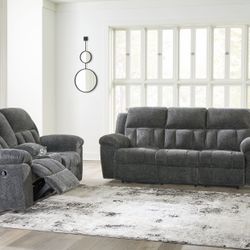 2 Pc Sofa and Loveseat 