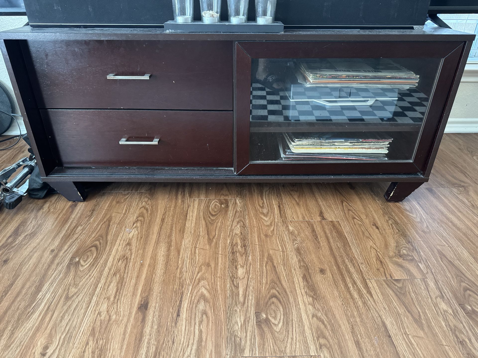 Wooden Media Console