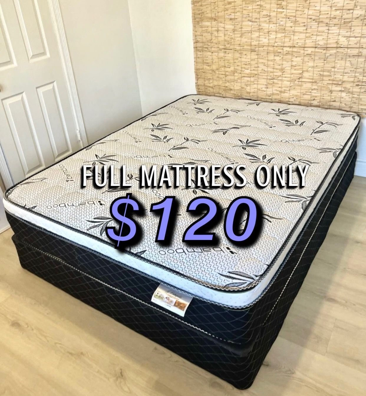 New Full Matress Only $120
