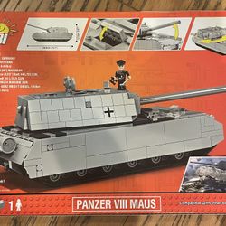 PANZER VIII MAUS COBI SUPER HEAVY TANK LEGO