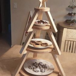 Christmas 3 Tier Cookie Tray 