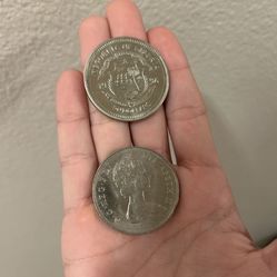Big Antique Silver Coins 