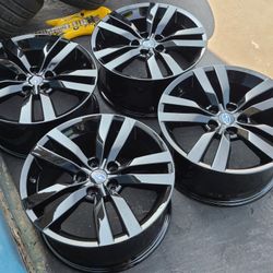 18" Black Subaru WRX OEM Wheels Rims