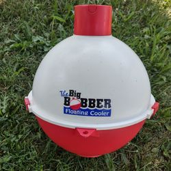 The Big Bobber Floating Cooler, Insulated to Keep up to 12 cans Cool All Day, Portable and Great for Fishing, Boating, and Pools.
