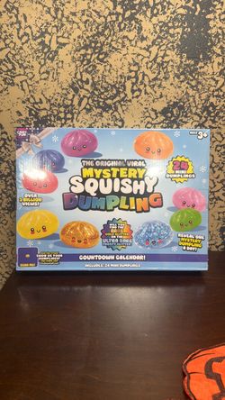 Mystery Squishy Dumpling Countdown Calendar