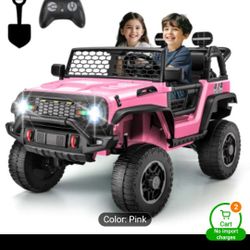 New Pink Jeep