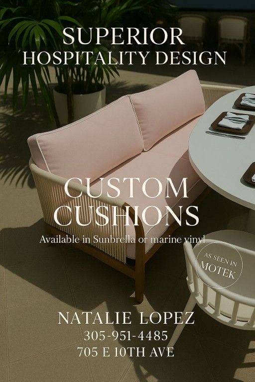 Custom Furniture Cushions – Pick Your Style