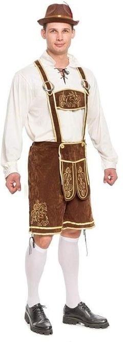 New NIB Men's Medium Oktoberfest Bavarian Costume