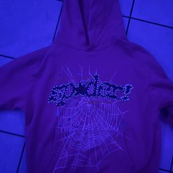 Pink spider hoodie