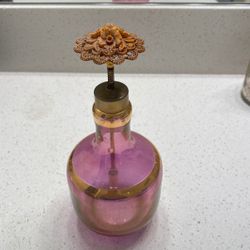Antique Victorian Perfume Pump Bottle