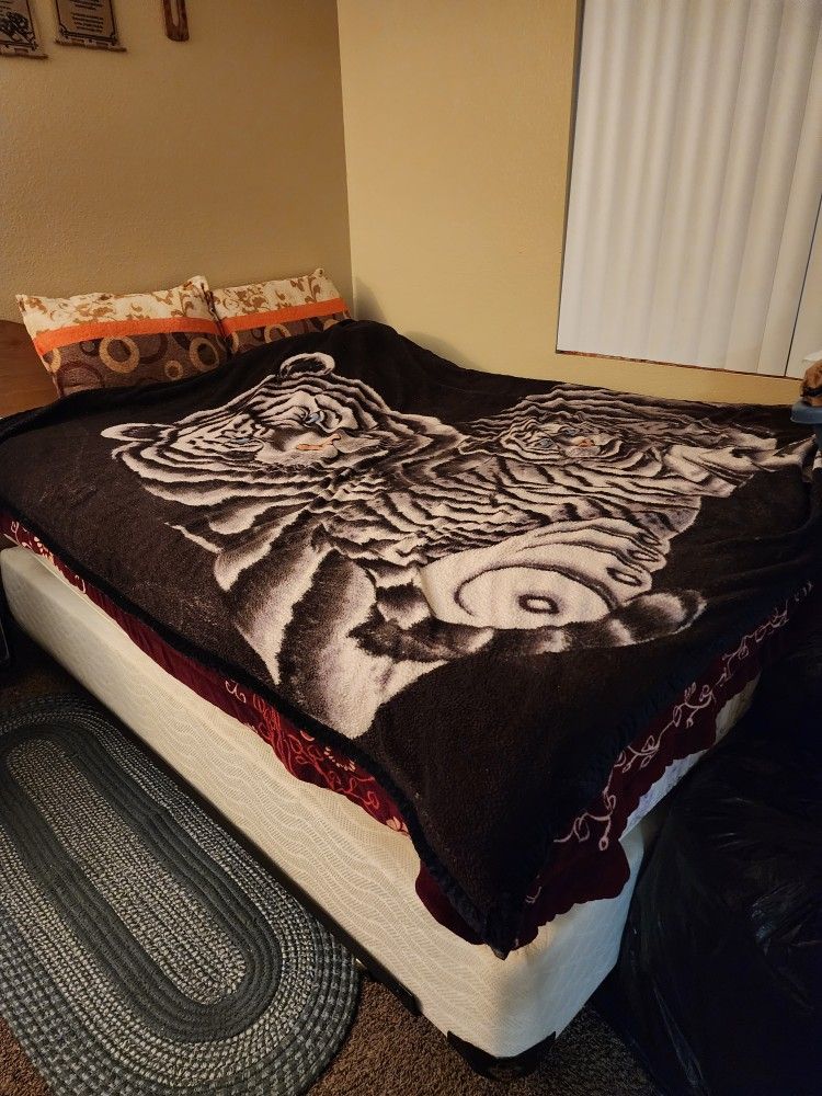 Queen Frame And Matresses