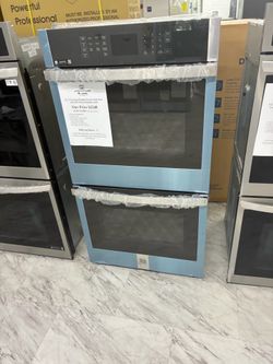 $1124 all wall ovens 50% off GE 27-Inch Smart Double Electric Wall Oven