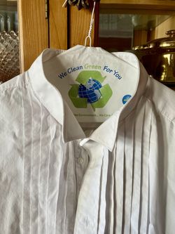 XL Pleated Men’s Tuxedo Shirt