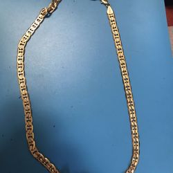 Gold Plated Men’s Necklace 