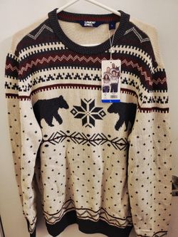 LANDS END BRAND WINTER SWEATER 