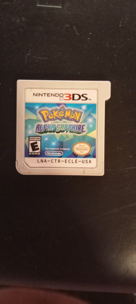 Nintendo 3DS Pokemon Alpha Sapphire game