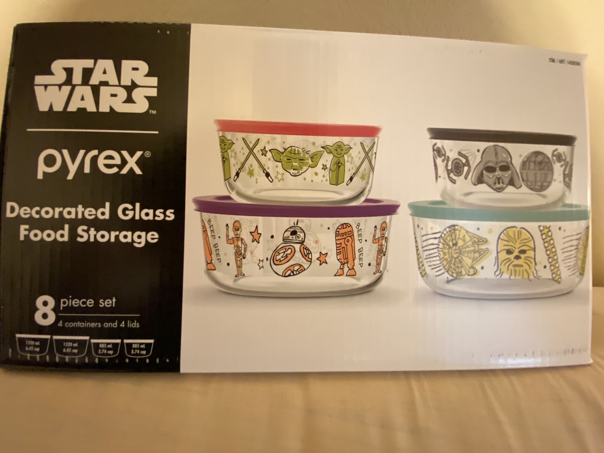 New Star Wars Pyrex Dishes