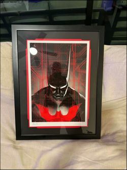 Sideshow Collectibles Batman Beyond Fine Art Print Signed 