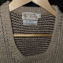 Mens Vintage Thunderbird Sweater Vest