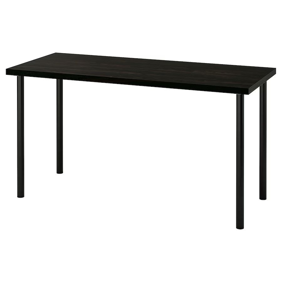 IKEA Black Lagkapten Desk 55”